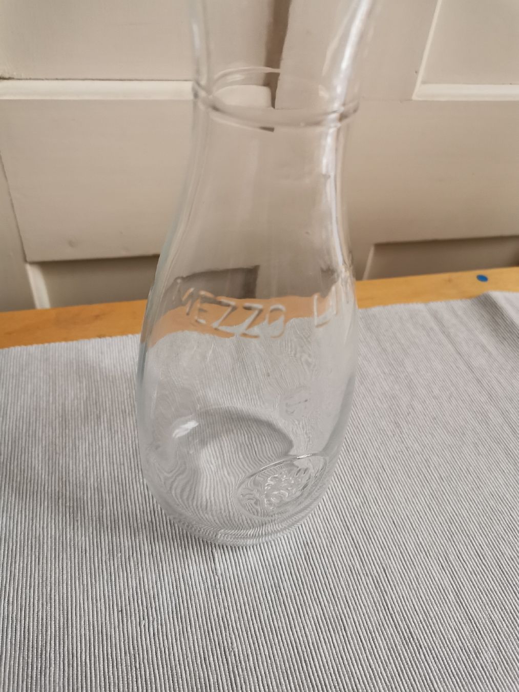 Caraffe: Wasserkaraffe Weinkaraffe Halbliter Antik Glaskrug – Usato da Berneck venduto da Hansi_Muenz 2