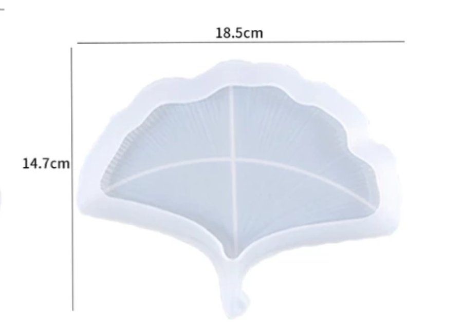 Teglie da forno: Giessform Silikonform Betonform Schale Teller Ginko – Nuovo e nell'imballaggio originale da Kaltbrunn venduto da schere-stein-papier 1