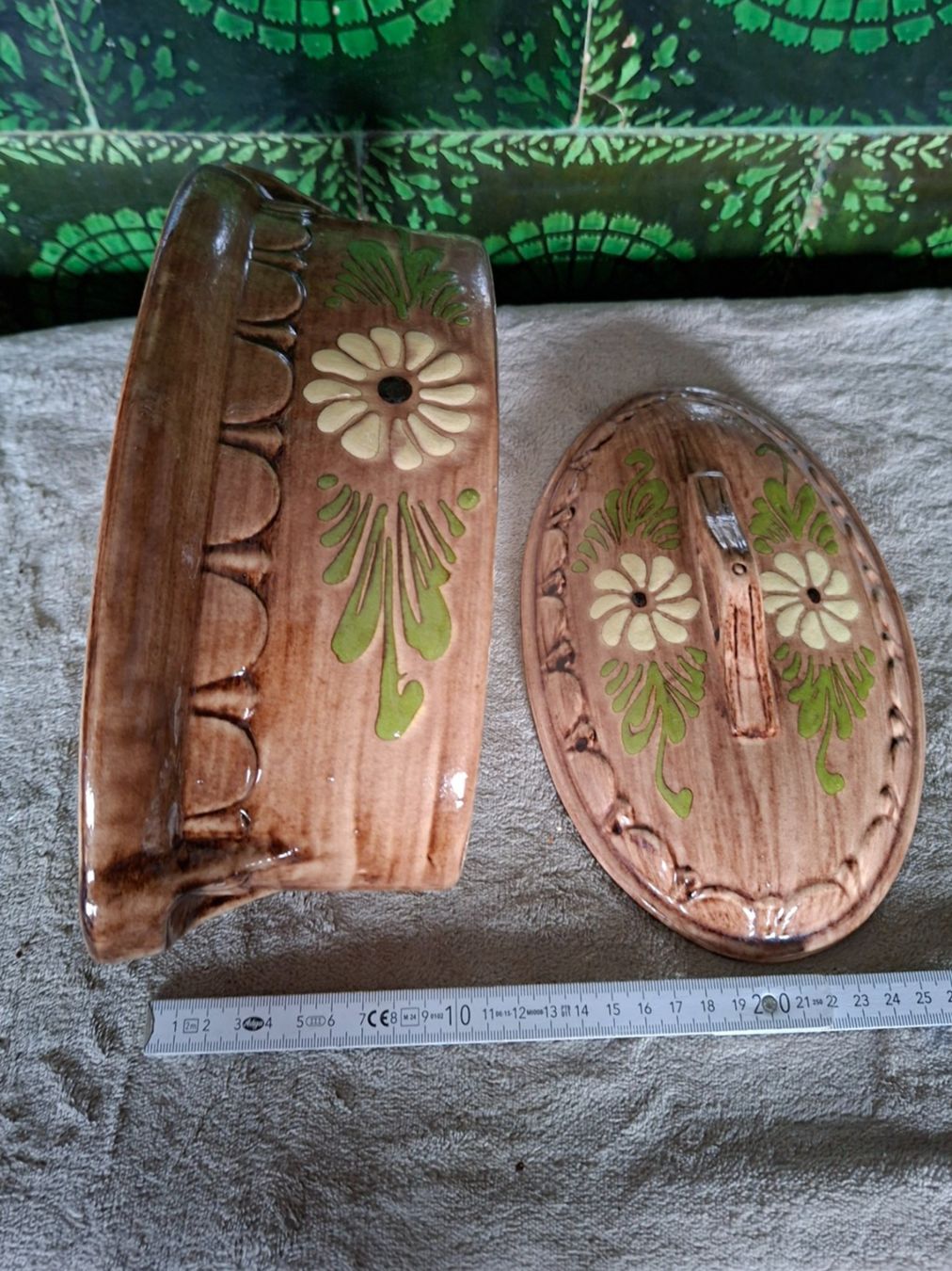 Ciotole: Wunderschöne Terrine mit Deckel, Vintage, Handarbeit – Nuovo (secondo la descrizione) da Otelfingen venduto da silver-moon 5