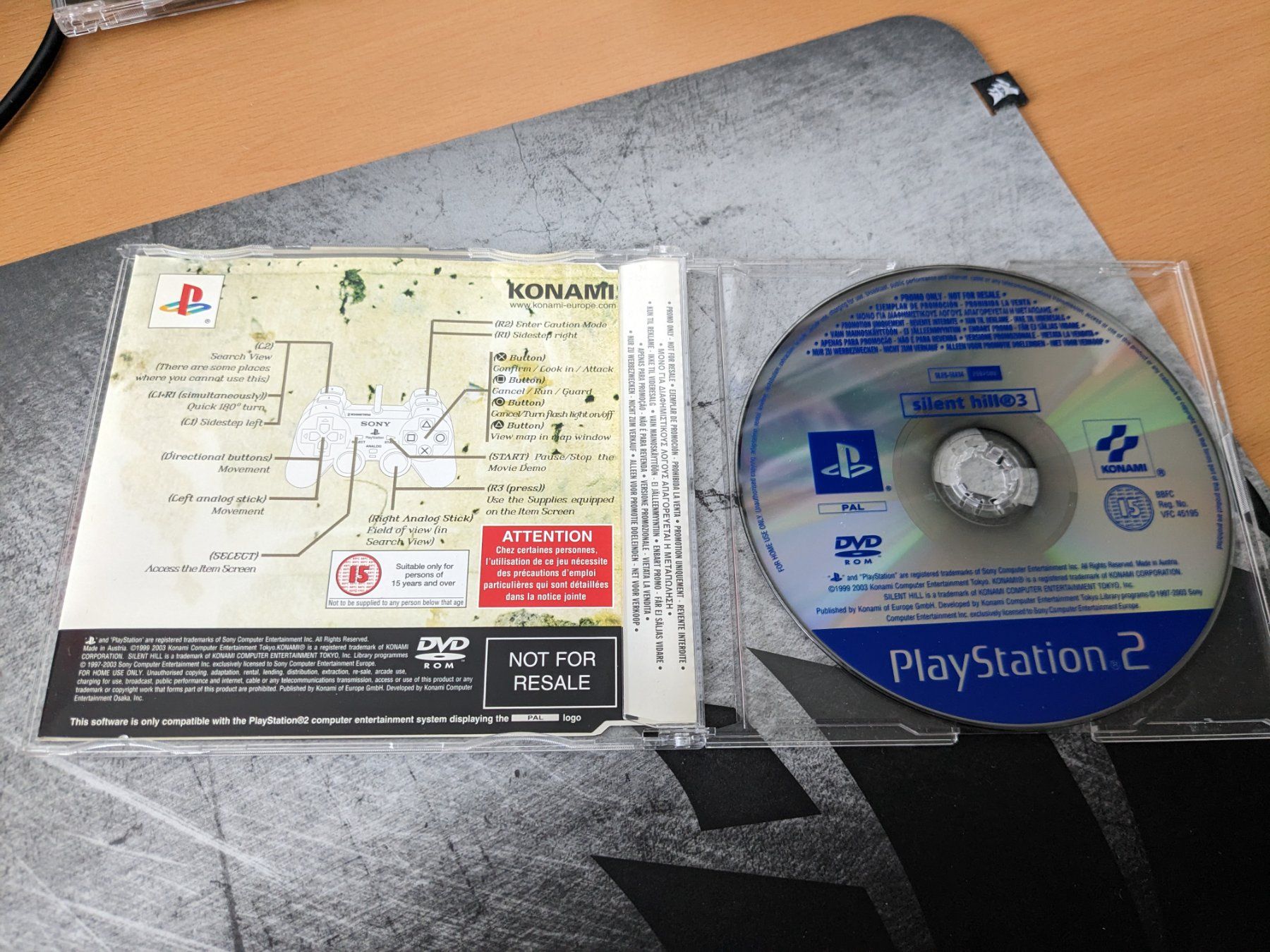 Sony Spiele: Silent Hill 3 -  Playstation 2 PS2 Spiel PROMO VERSION – Gebraucht aus Hünenberg See von SpecialEditionGaming 1