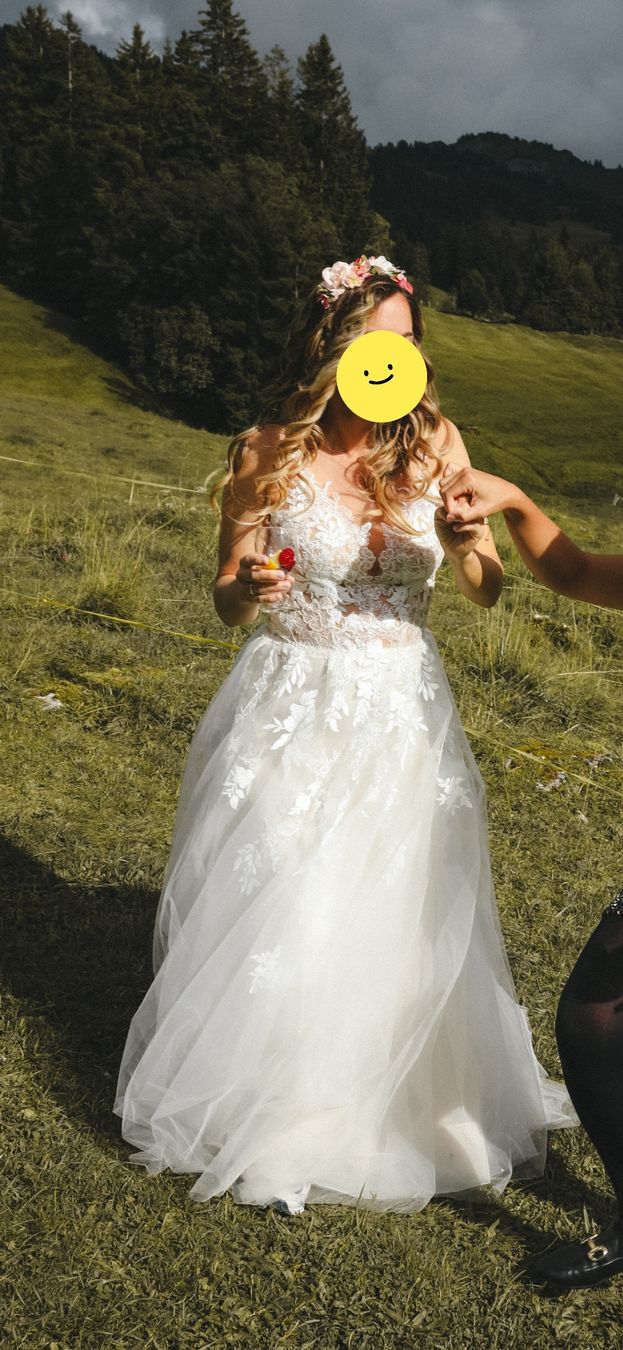Vestiti: Hochzeitskleid , Brautkleid – Usato da Au, ZH venduto da katis8 6