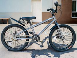 20 Zoll Kinderfahrrad Singlespeed anthrazit/schwarz NEU