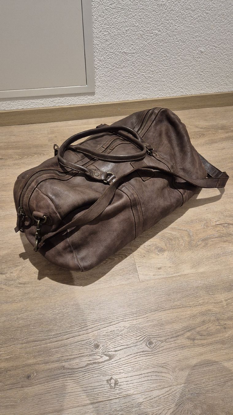 Taschen: Echtleder Weekender – Gebraucht aus Pfäffikon ZH von M54X 1