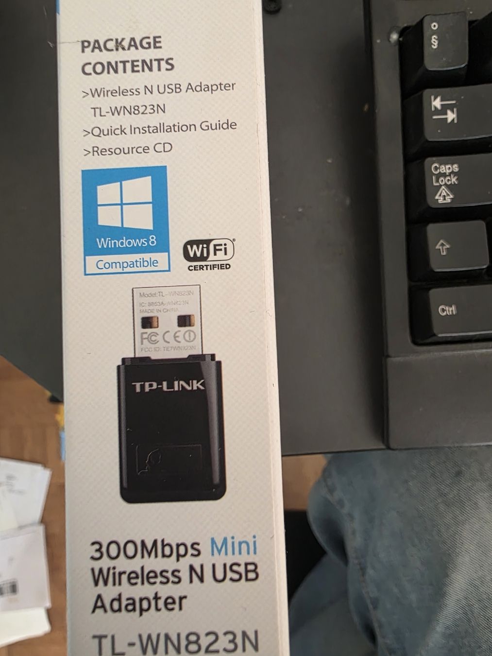 TP-Link Unità & Adattatore: TP-Link TL-WN823N 300Mbps Mini Wireless USB Adapter Top – Nuovo e nell'imballaggio originale da Grosswangen venduto da Bitubo 1