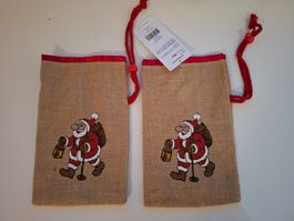 2 Jutesäckli Samichlaus Motiv neu