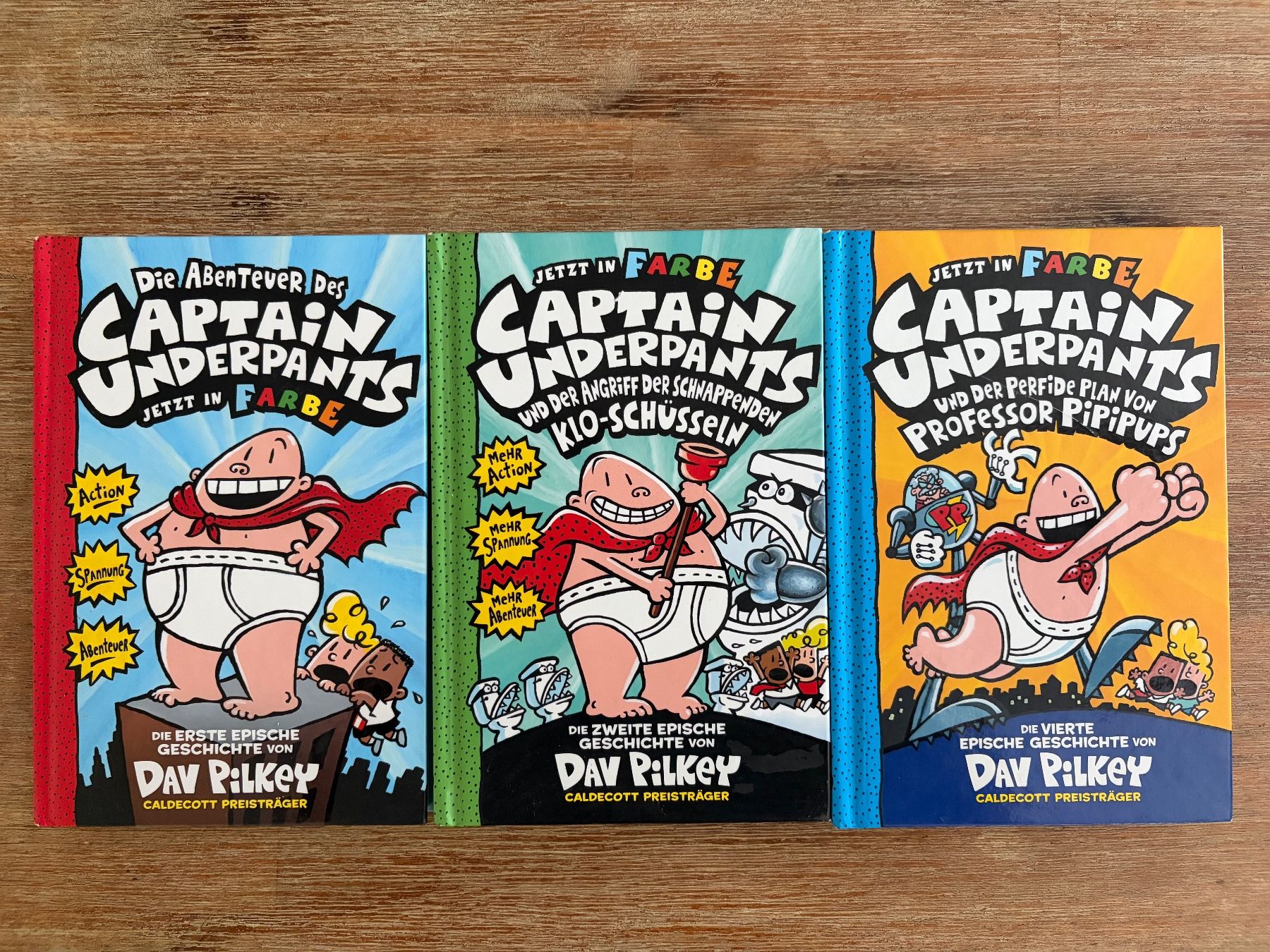 Livres: Captain Underpants Buch Set – D'occasion à Rüti ZH par revilopeter