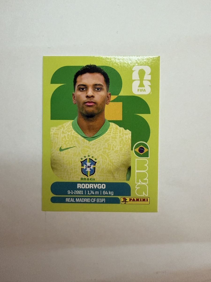 Panini Carte collezionabili: Panini FIFA Rodrigo, BRA 15 – Nuovo (secondo la descrizione) da Benglen venduto da Belen.abr