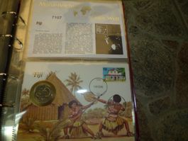 Münzbriefe Fiji