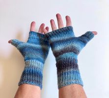Armstulpen mit Daumen, Fingerlose Handschuhe