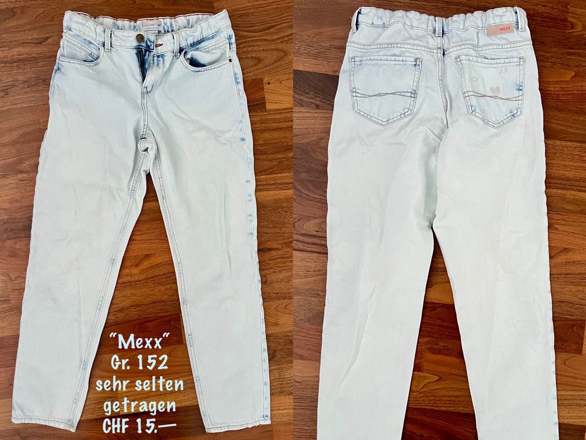 Mexx Pantaloni: Mexx Jeans Gr. 152, hell, guter Zustand – Usato da Baar venduto da Princesaphantagiro