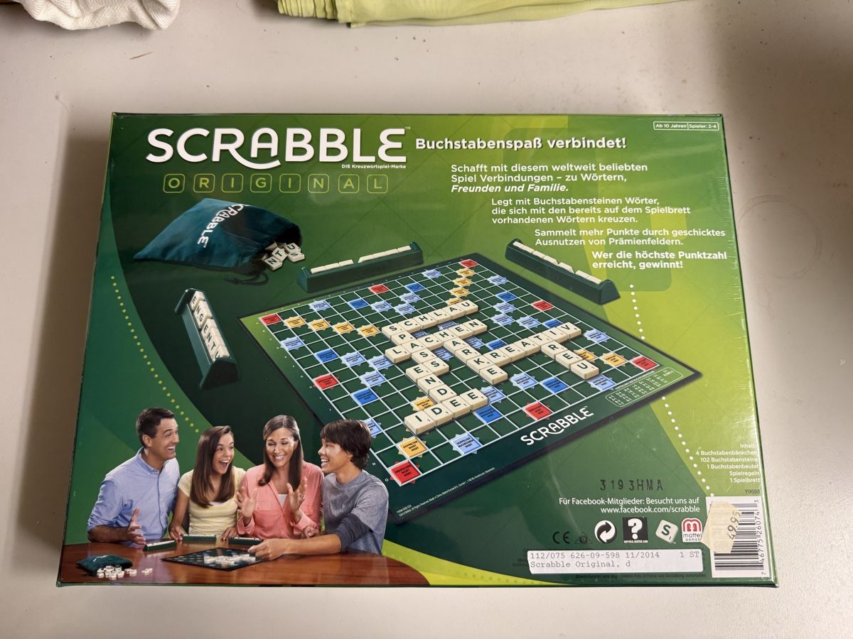 Spiele: Scrabbel – Neu und originalverpackt aus Mühleberg von Slashi 1