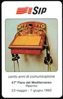 Privat Telefonkarte Italien OP-62 Fiera Palermo ungebraucht