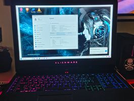 Alienware 17 R 4 / 16GB/1000Gb/500Gb/ SSD i 7 6700HQ wie NEU