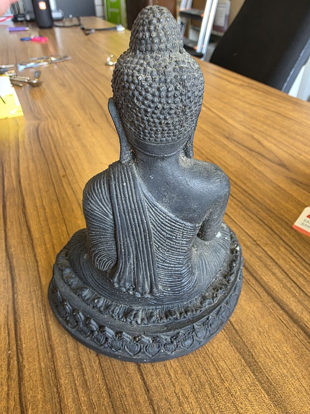 Statuette: Buddha Figur aus Stein – Usato da Kloten venduto da Valentina01 1