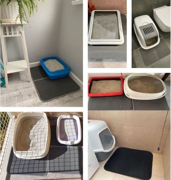 Tappetini fitness: Katzentoiletten Vorleger – Nuovo e nell'imballaggio originale da Meisterschwanden venduto da Codys-Shop 1