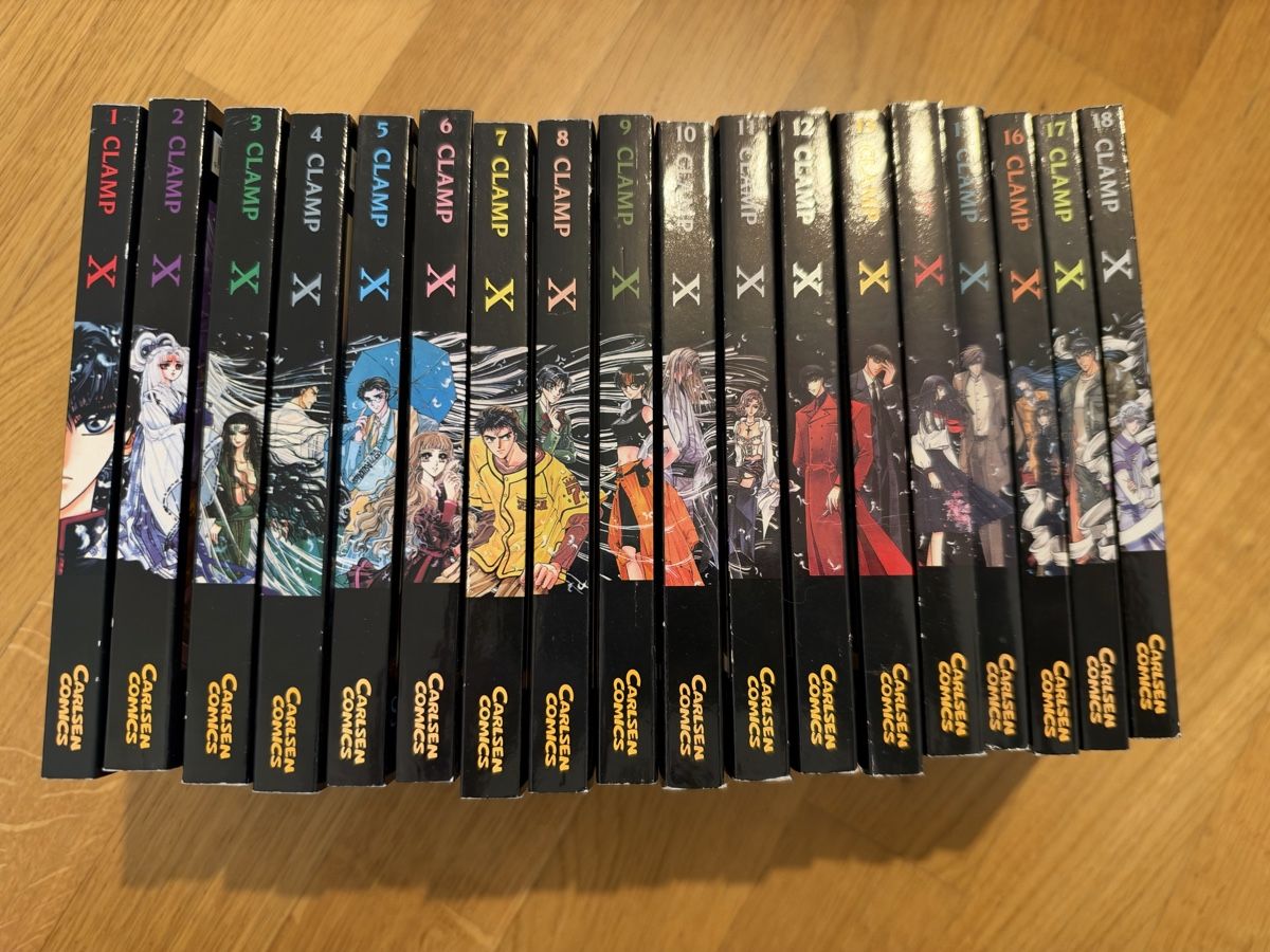 Comics: Mangas Clamp X 1-18 – Gebraucht aus Wangen b. Olten von Miruku_chan 2