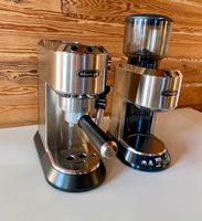 De Longhi Dedica Kaffeemaschine und Mühle
