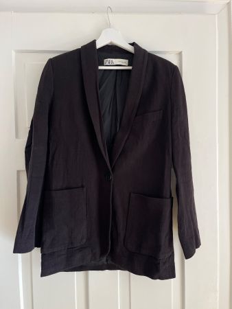 Zara Blazer Damen Schwarz Grösse XS elegant