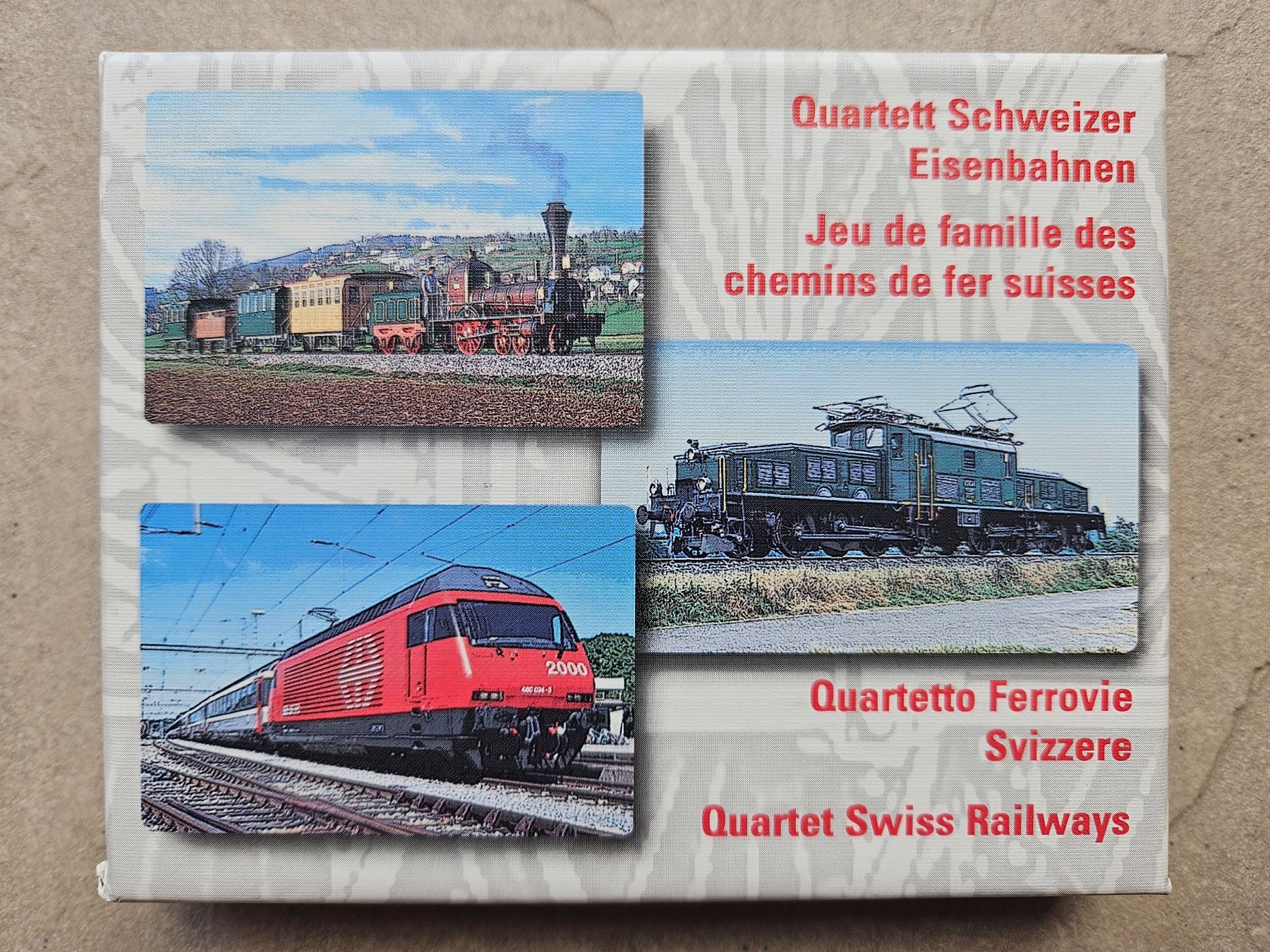 Giochi: Quartett Schweizer Eisenbahnen – Usato da Beinwil am See venduto da Schnugi6