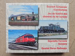 Quartett Schweizer Eisenbahnen