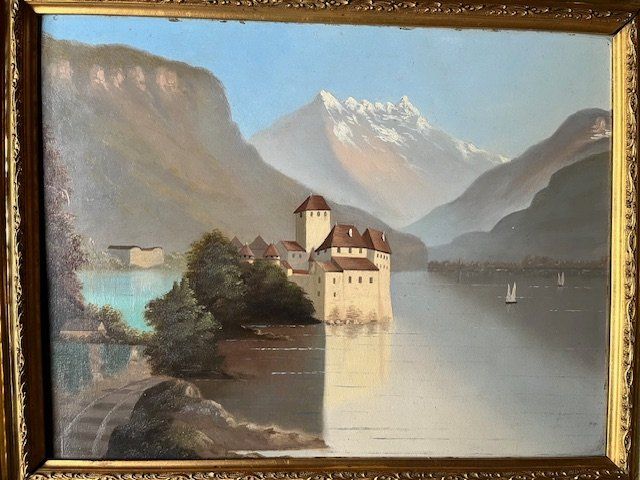 Dipinti: Château de Chillon – Usato da PULLY venduto da RAPHAEL1953 1