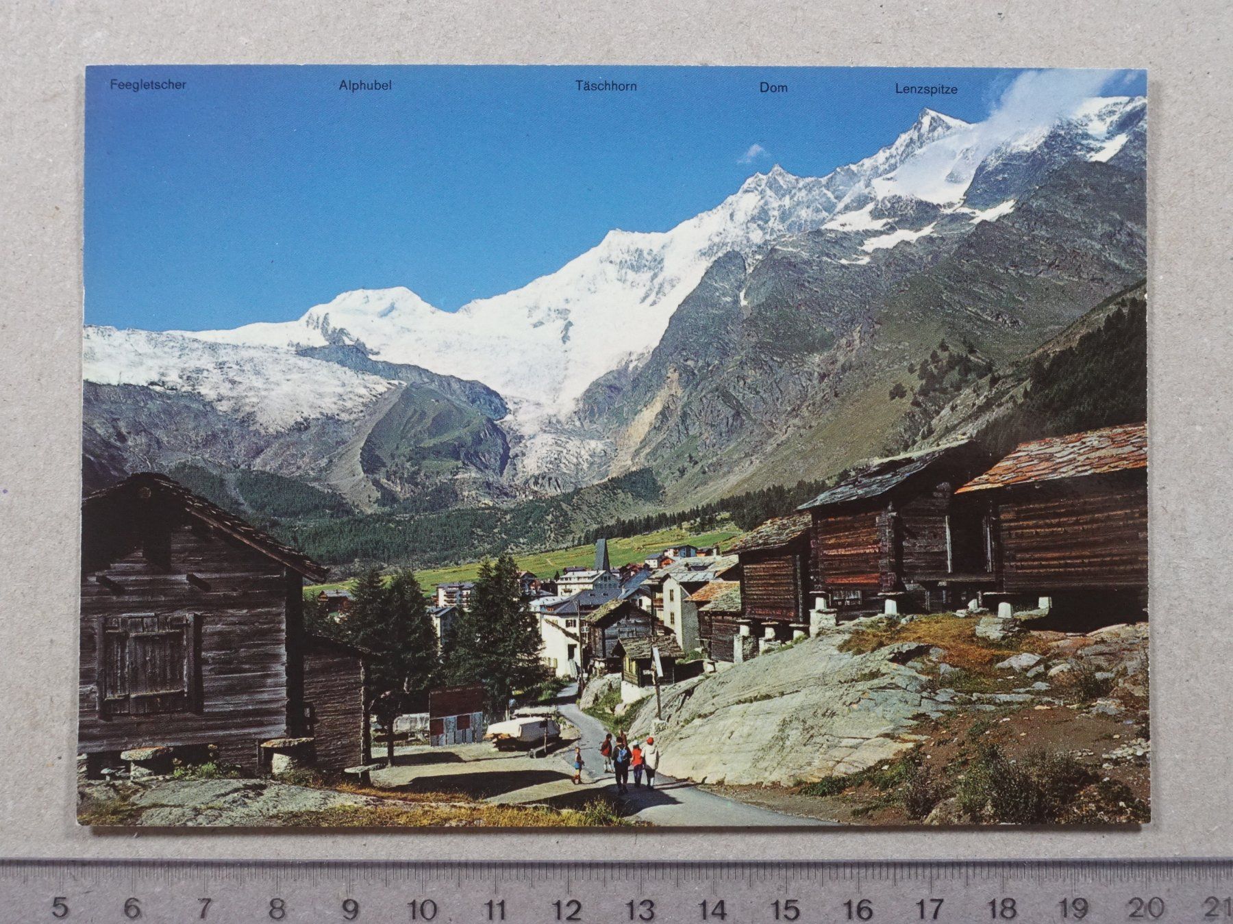 Cartes postales: Saas-Fee – D'occasion à Lenzburg par fh1