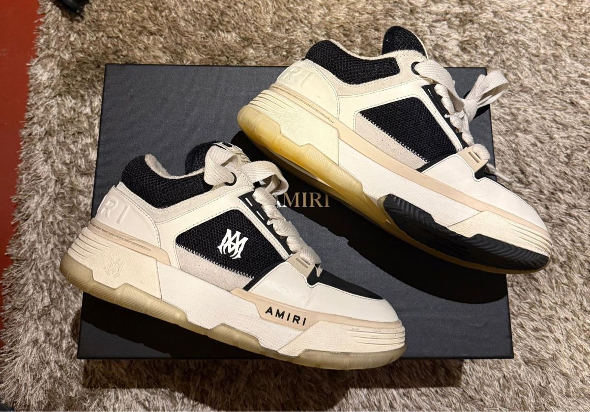 Amiri Herrenschuhe: Amiri Sneaker | Grösse 41, beige/schwarz/weiss – Neu und originalverpackt aus Küsnacht ZH von Wozdav