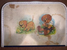Kleiner Reise Koffer Kinder Koffer blau reissekoffer puppen