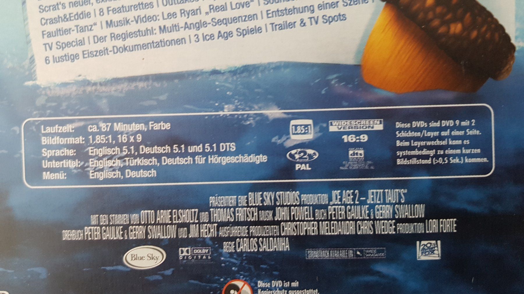 Tutti i DVDs: DVD Ice Age 2 STEELBOOK – Usato da Oetwil am See venduto da fineli2 1