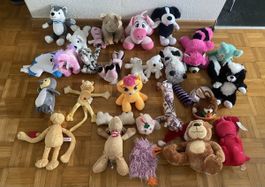 Grosse Sammlung an Kuscheltieren, guter Top Zustand