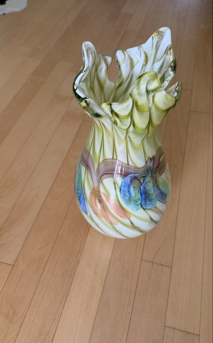 Murano Vasi & Recipienti: Kunstglasvase Einzigartige im Murano-Stil – Nuovo (secondo la descrizione) da Erlenbach ZH venduto da topchick 1
