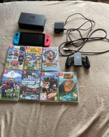 Nintendo Switch Blau / Rot XK mit 7 Spielen & Memory Card