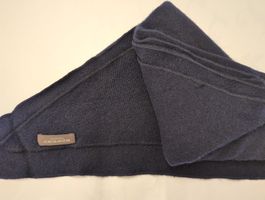 Repeat 100% Cashmere  Dreiecksschal, Neuwertig, dunkelblau