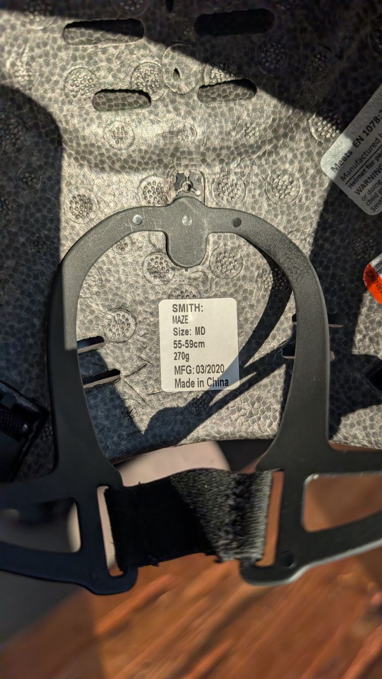 Caschi: Fahrradhelm Smith Maze – Usato da Dübendorf venduto da Stefan83 2