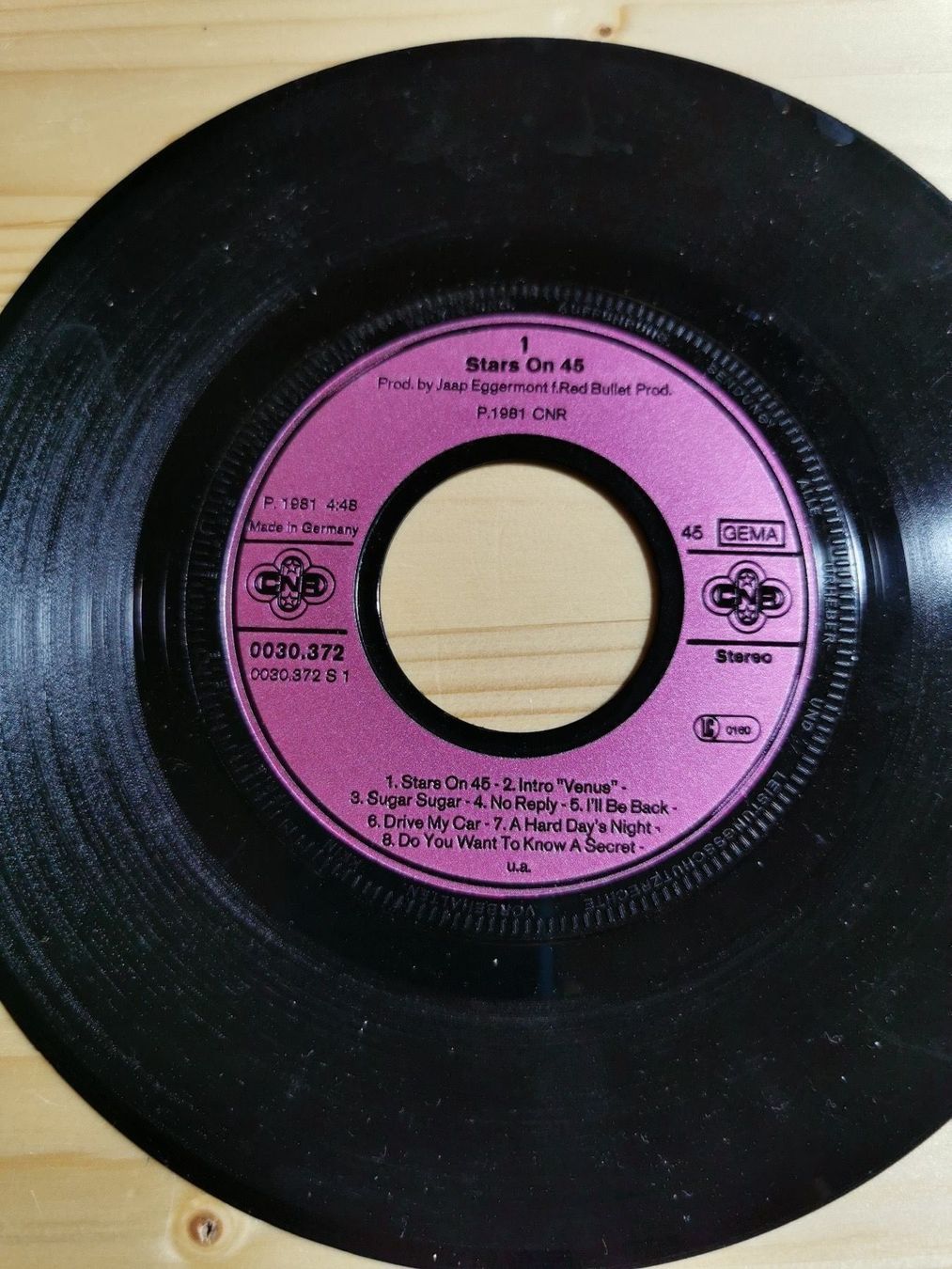 Dischi in vinile: Stars on 45 - Single 7" – Usato da Sirnach venduto da windrad65 1