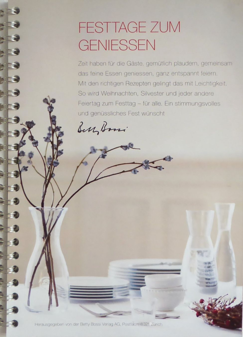 Libri: Festtage zum Geniessen – Nuovo (secondo la descrizione) da Mauren venduto da Yeelen 2