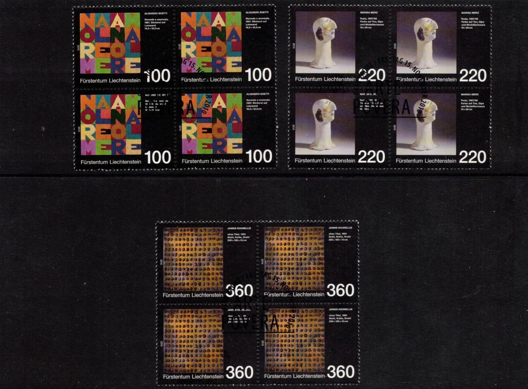 Tutti i francobolli: 2010 Kunstmuseum 4er – Nuovo (secondo la descrizione) da Rheinau venduto da loxis