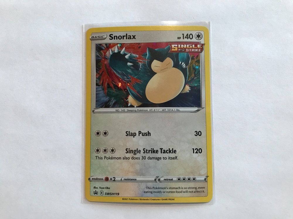 Snorlax Holo Promo En Kaufen Auf Ricardo