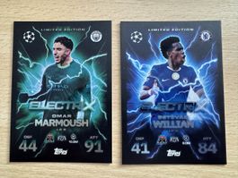 Topps Match Attac 2025/26 Limited Edition - Willian+Marmoush