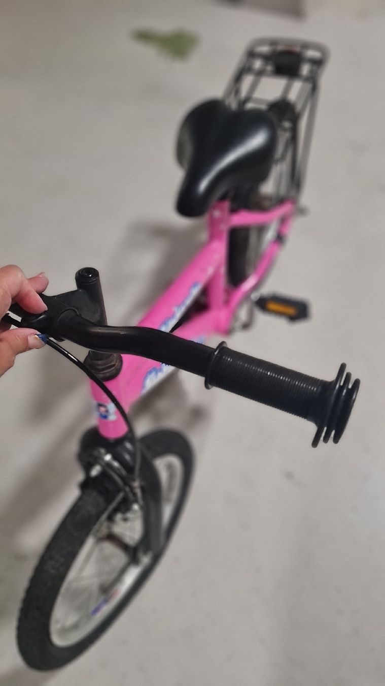 Biciclette: Kinderfahrrad pink 16 Zoll  – Usato da Uster venduto da nic_b5kd