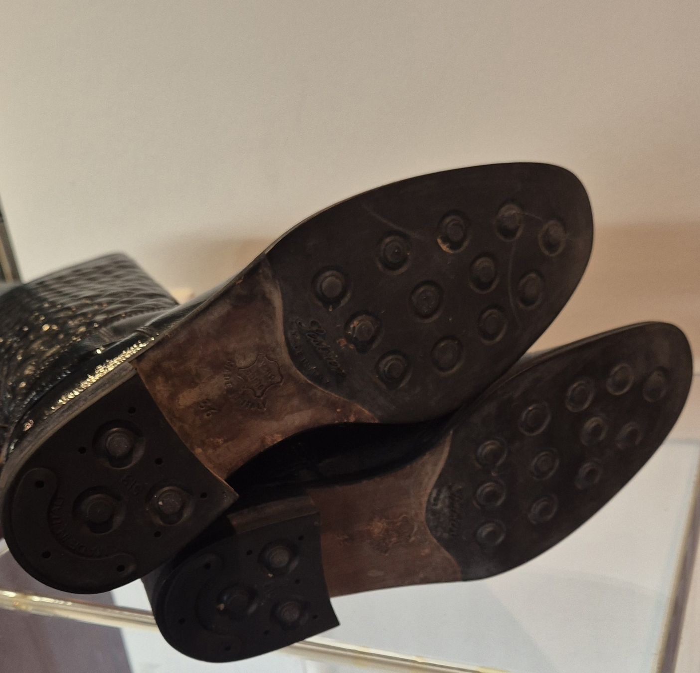 Scarpe da donna: Italienische Lederstiefel Gr.36 – Usato da Schaffhausen venduto da peggi77755 5