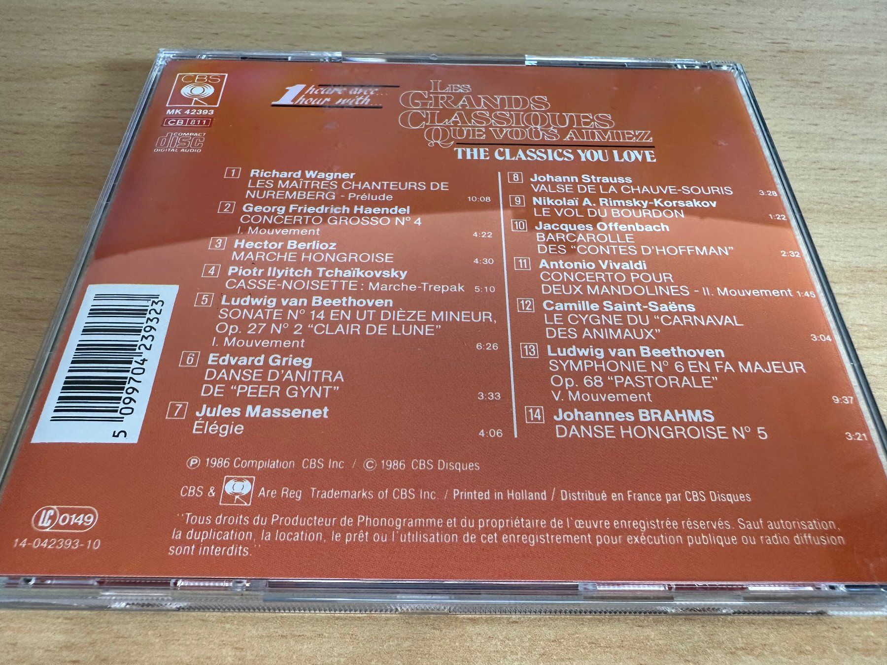 CD: Les grands classiques que vous aimez - Vol.4 – Usato da Rikon im Tösstal venduto da Alpenmutz 1