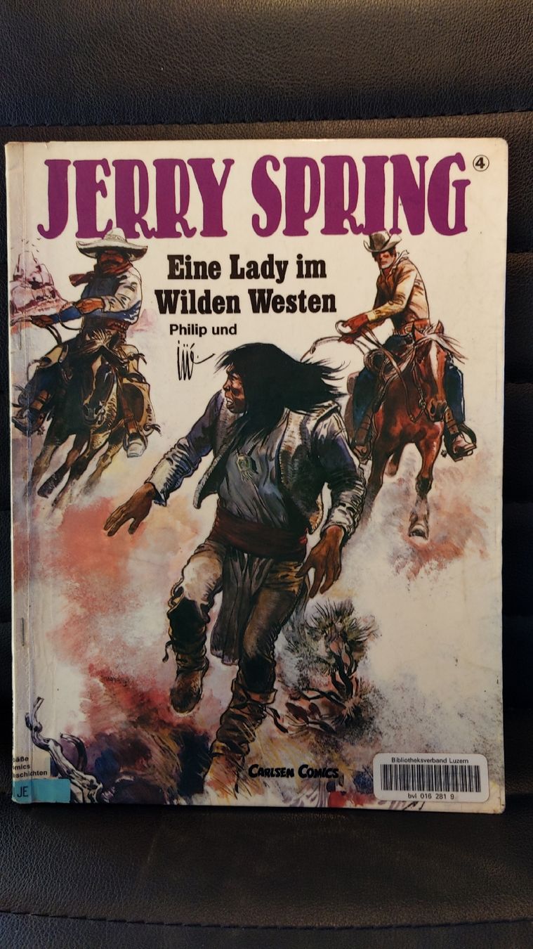 Comics: Jerry Spring Comic Nr. 4: "Eine Lady im Wilden Westen" – Gebraucht aus Niederscherli von Mon_Art