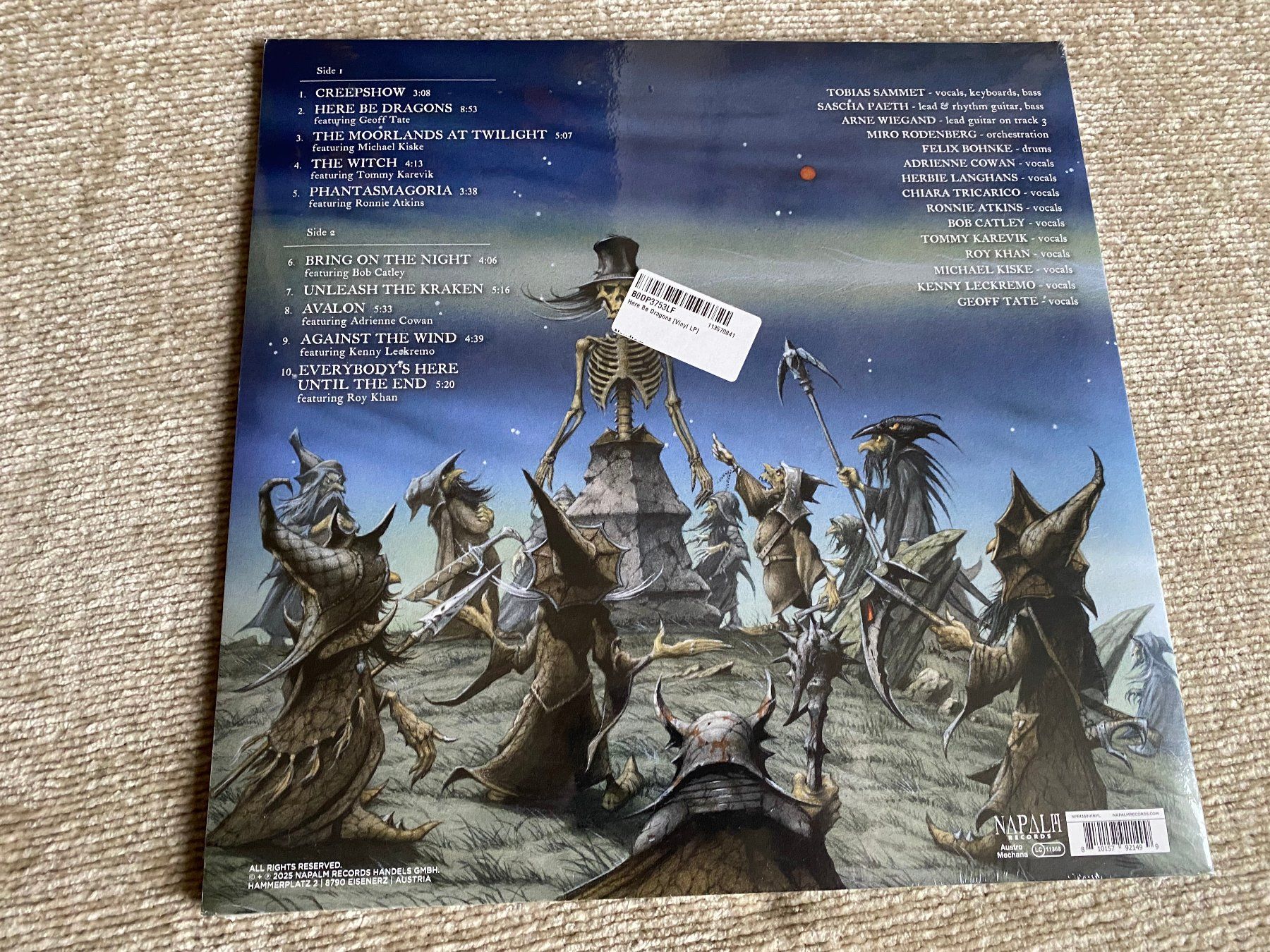 Dischi in vinile: Avantasia – Here Be Dragons / LP – Nuovo (secondo la descrizione) da Basel venduto da Dinosauce 1