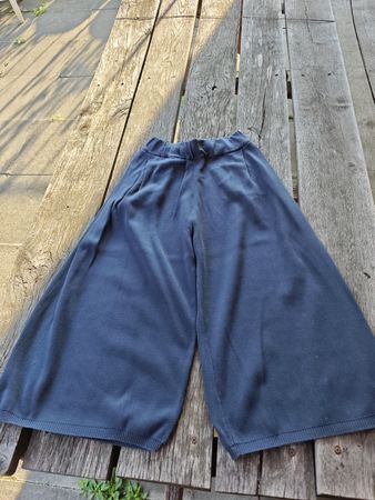 Culotte Hose Deerberg blau Grösse L getragener Zustand