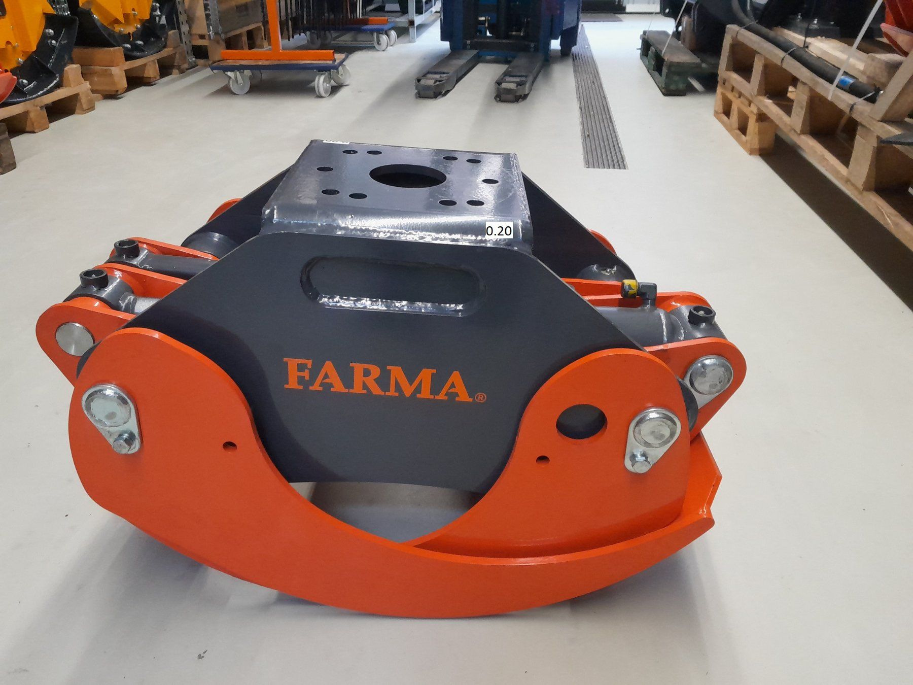 Kräne: Holzgreifer FARMA 0.20, max. 126cm – Neu (gemäss Beschreibung) aus Haslen AI von Wildtech 1