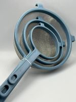 3er Set Küchensiebe aus Edelstahl, neuwertig, Top!