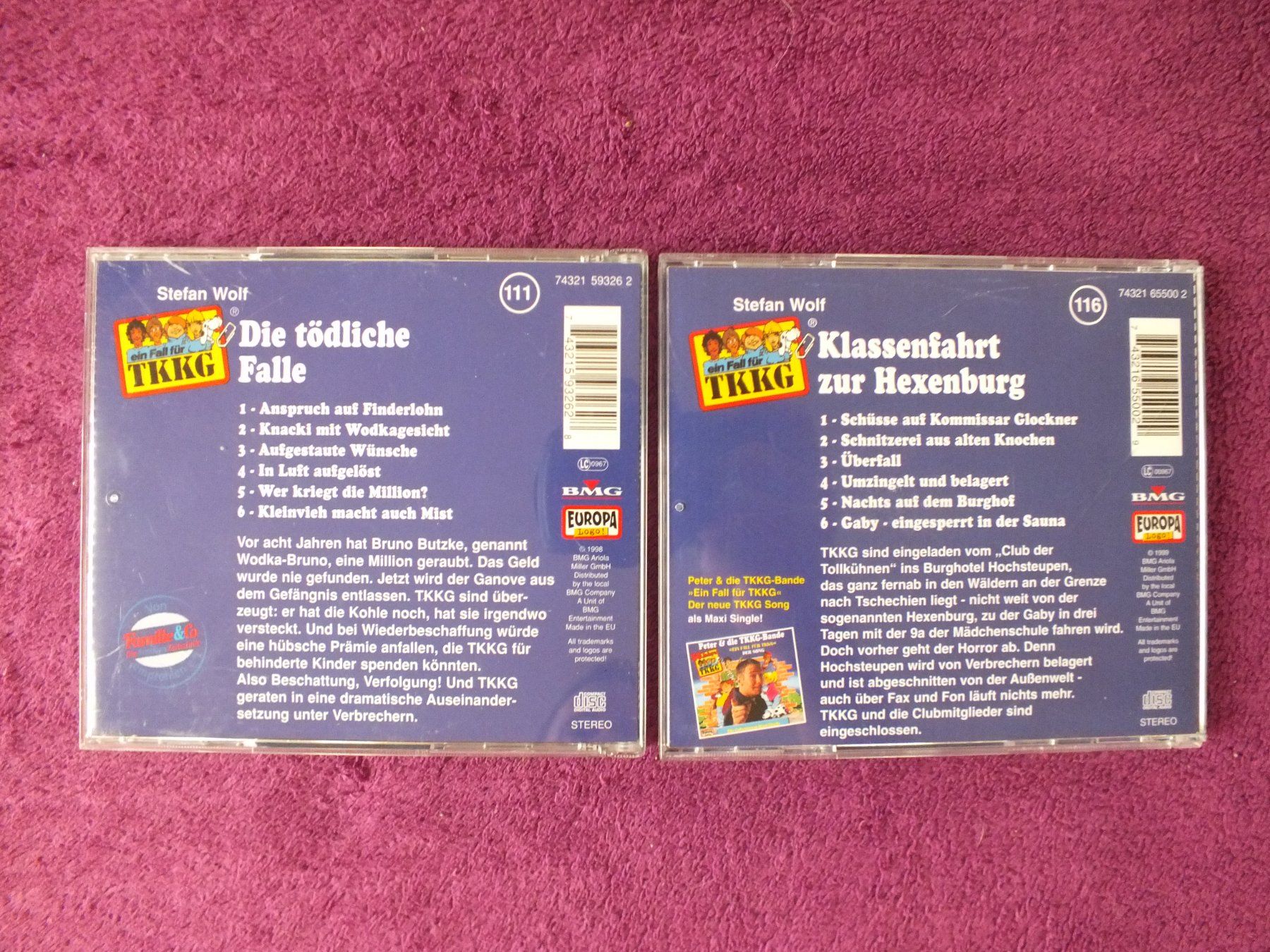CD: 6 - TKKG - Hörspiel - CD´s – Usato da Müllheim Dorf venduto da Seeeule01 2