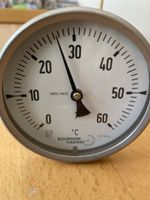 Thermometer Haenni mit Fühler 42 cm lang
