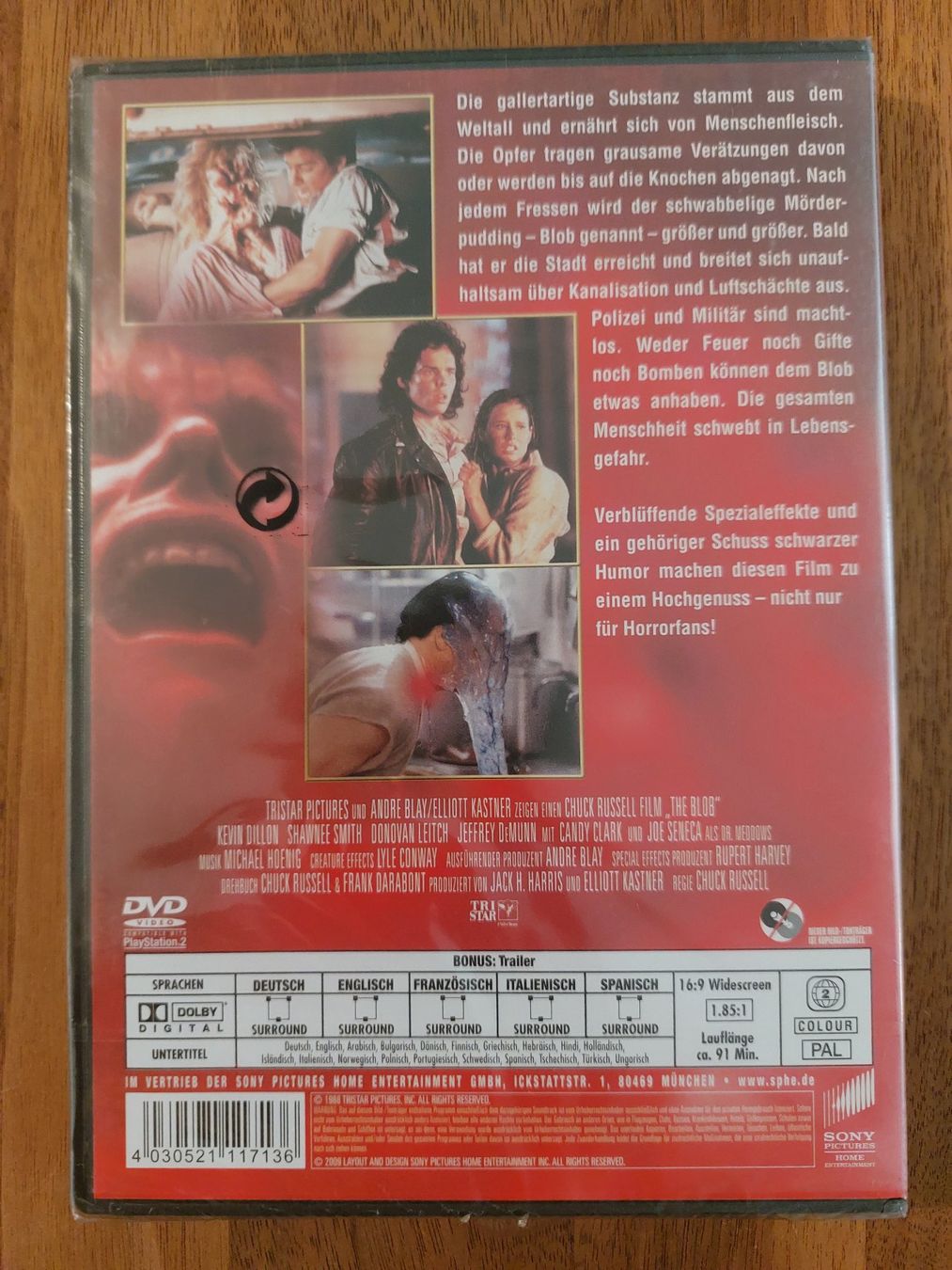 Alle DVDs: DVD - Der Blob *Neu* – Neu und originalverpackt aus Rheinfelden von FilmAuktion 1